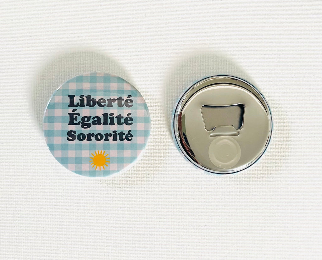 Badge Aimant Décapsuleur Personnalisé – cadeau personnalisé