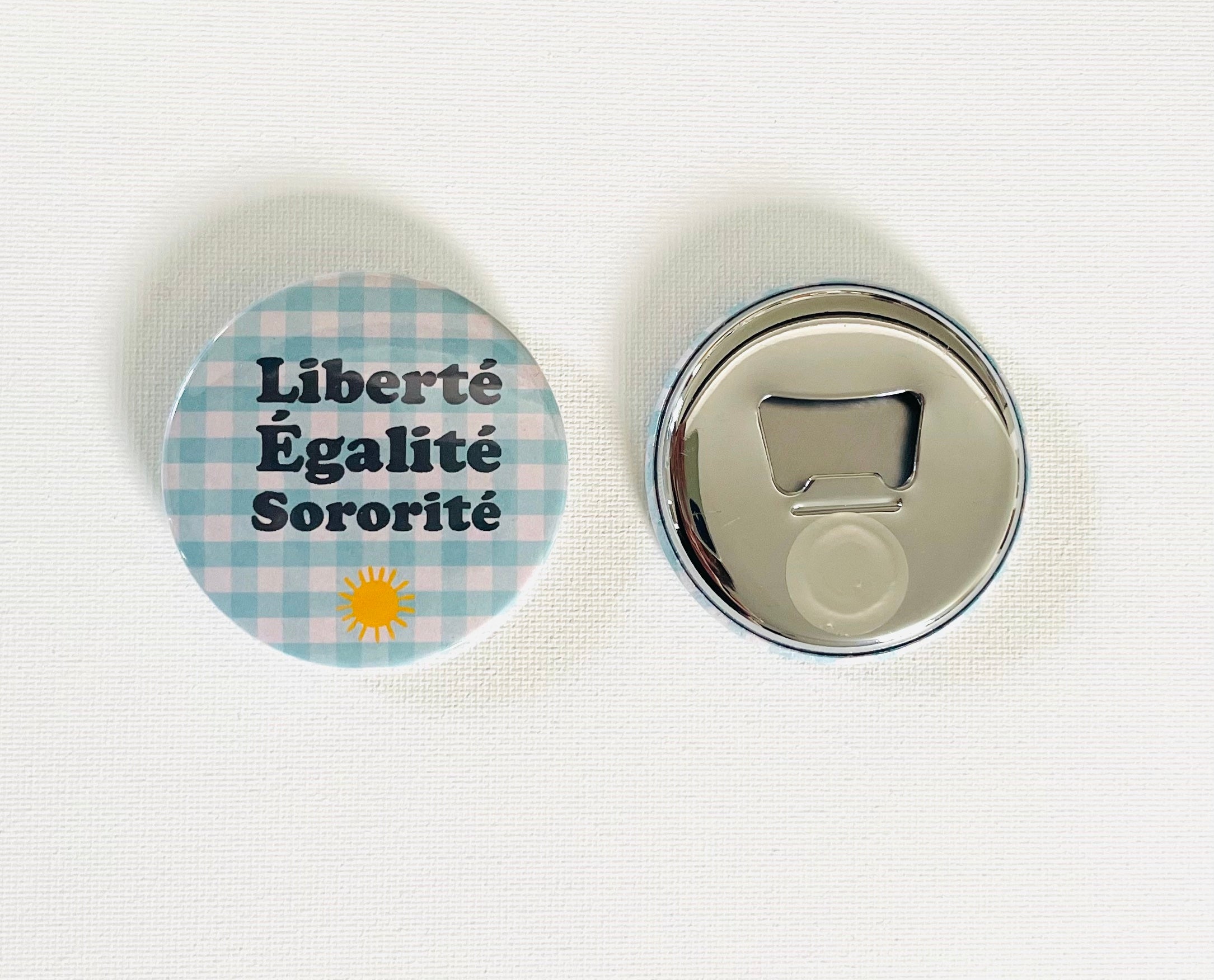 Badge Aimant Décapsuleur Personnalisé – cadeau personnalisé