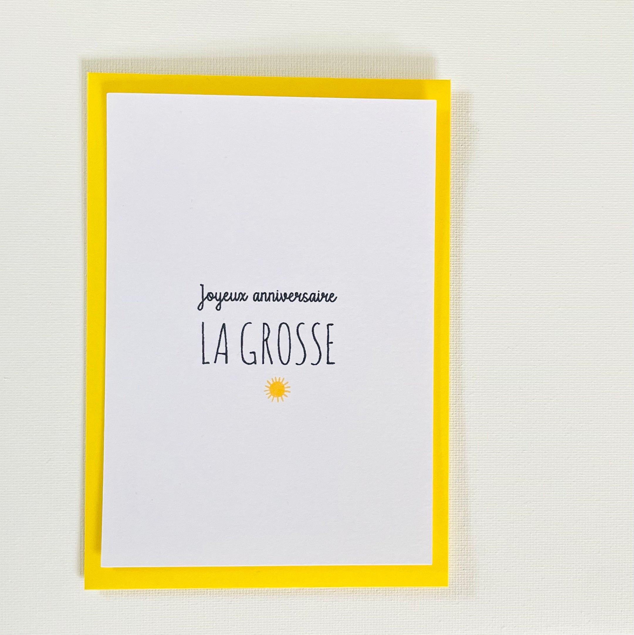 Carte Joyeux anniversaire la grosse - carte joyeux anniversaire drôle