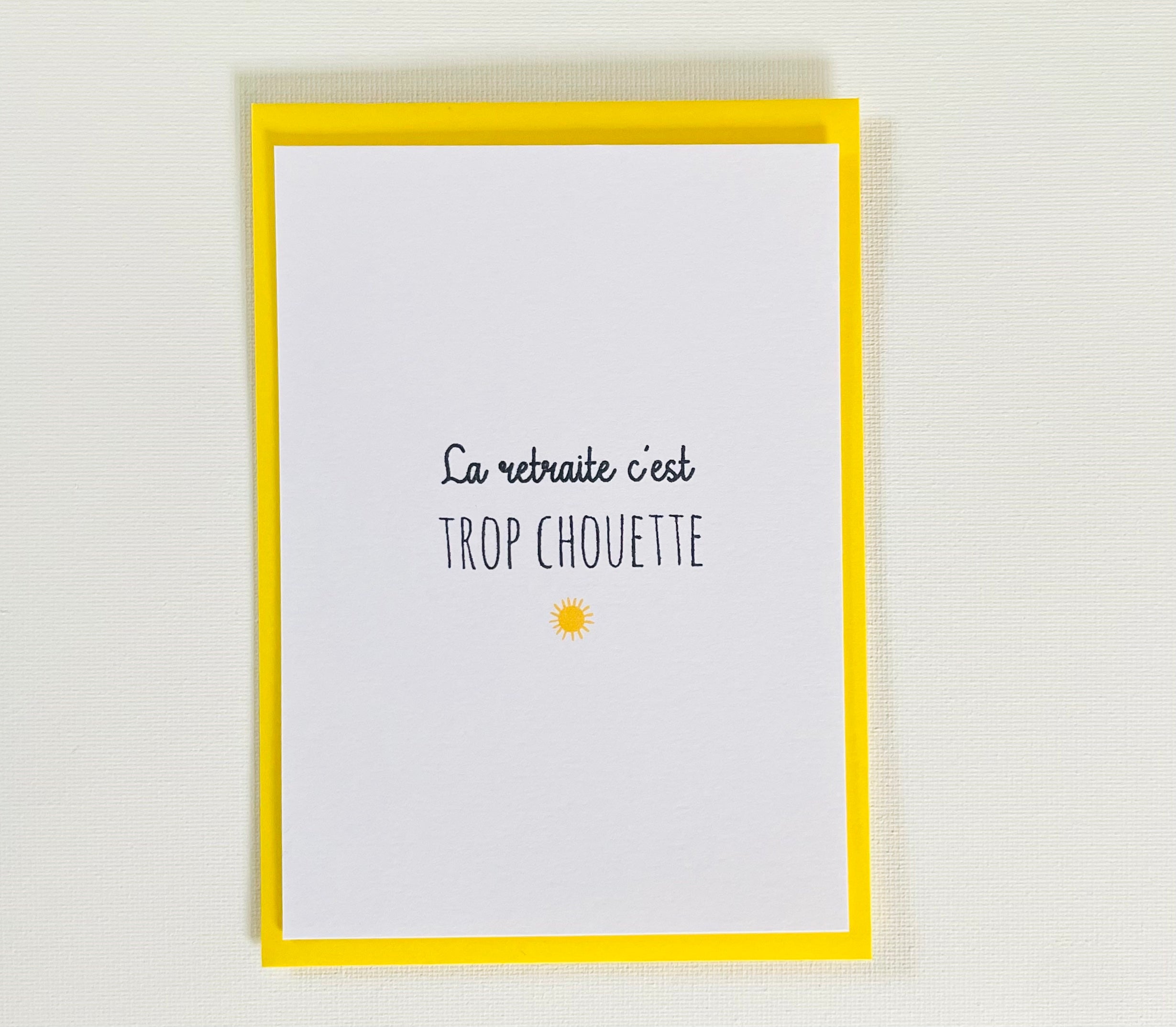 Carte la retraite c'est trop chouette