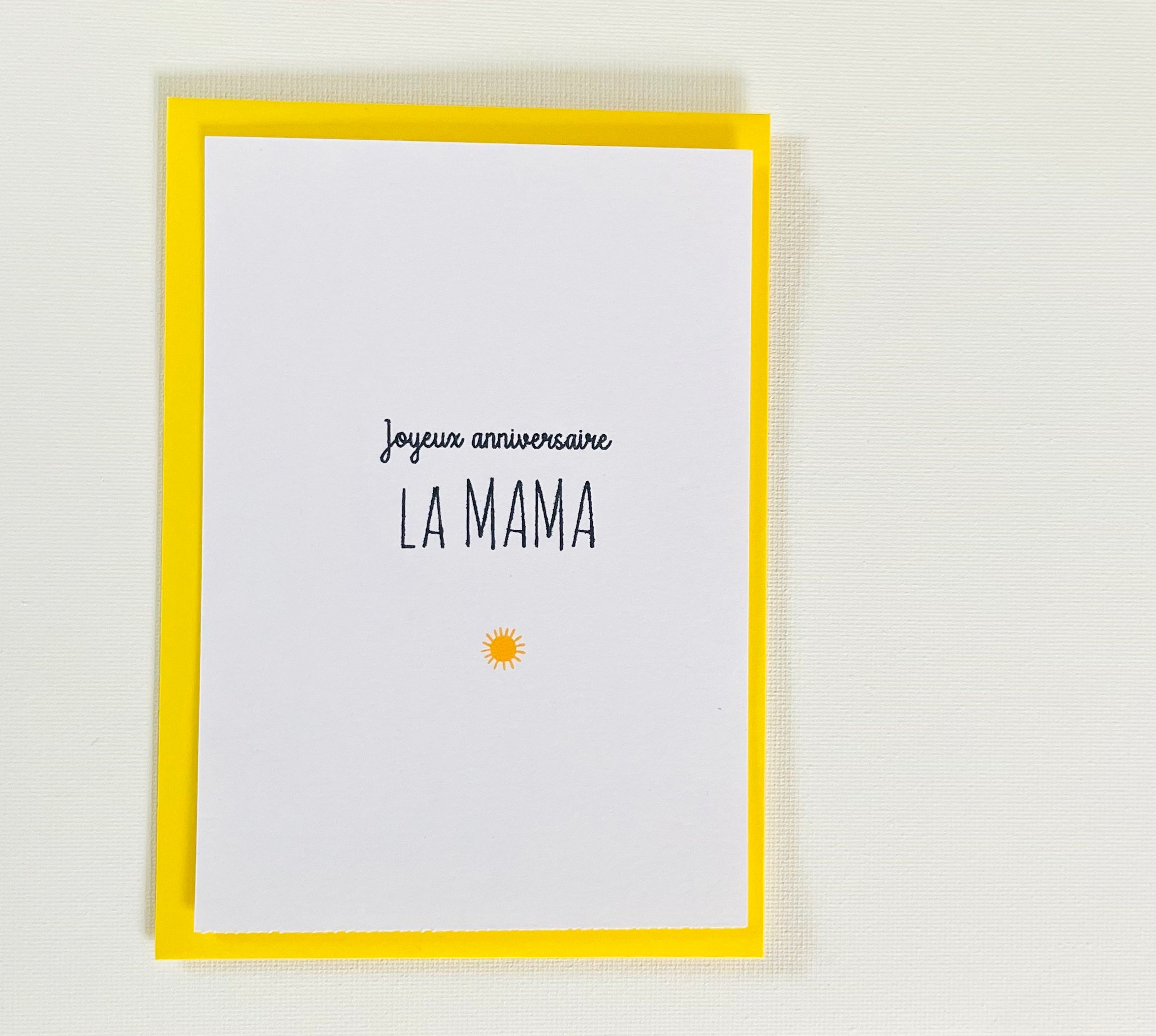 Carte joyeux anniversaire la mama - carte anniversaire maman