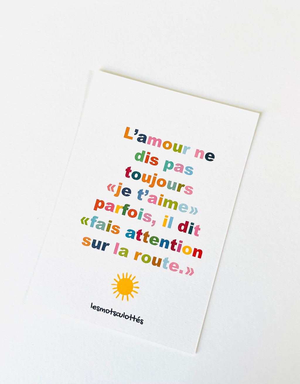 Carte d'amour